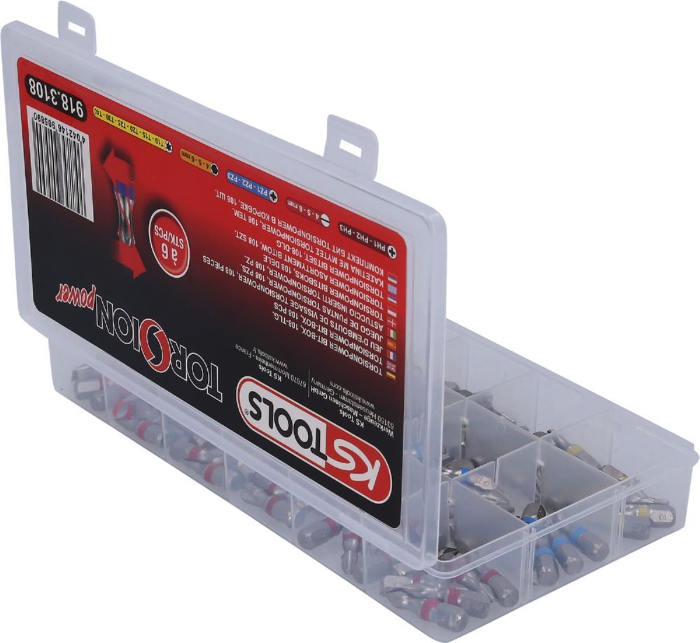 Produktbild TORSIONpower Bit-Sortiment, 108-tlg bild 4