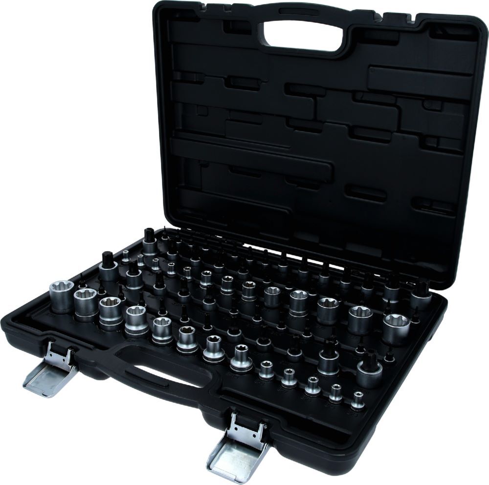 Produktbild KS Tools Torx Steckschlüssel Satz 1/4 3/8 1/2 Zoll 77 teilig
