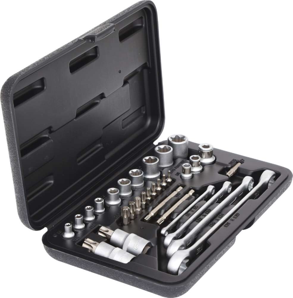 KS Tools 1/4 Zoll + 3/8 Zoll + 1/2 Zoll Torx-Steckschlüssel-Satz 31 Teile Produktbild KS Tools 1/4 Zoll + 3/8 Zoll + 1/2 Zoll Torx-Steckschlüssel-Satz 31 Teile bild 4
