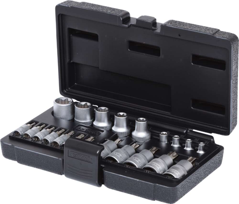 KS Tools 1/4 Zoll + 1/2 Zoll Torx-Steckschlüssel-Satz 21 Teile Produktbild KS Tools 1/4 Zoll + 1/2 Zoll Torx-Steckschlüssel-Satz 21 Teile