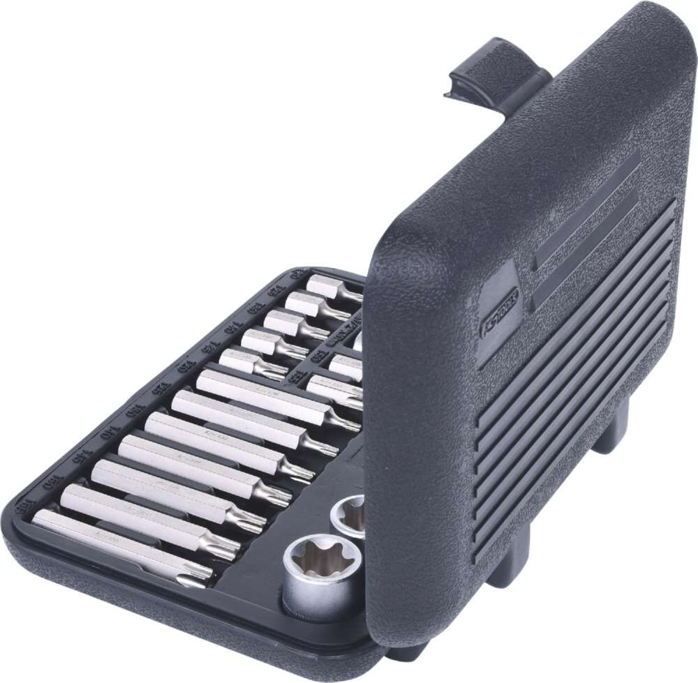 KS Tools Torx-Steckschlüssel- und Bit-Satz 30 Teile Bits mit Bohrung Produktbild KS Tools Torx-Steckschlüssel- und Bit-Satz 30 Teile Bits mit Bohrung bild 2