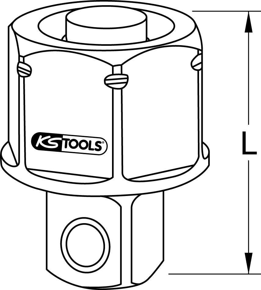 KS Tools TRIPLEplus Durchgangs-Stecknuss-Adapter Profil 19 mm x 3/8 Zoll Produktbild KS Tools TRIPLEplus Durchgangs-Stecknuss-Adapter Profil 19 mm x 3/8 Zoll bild 9