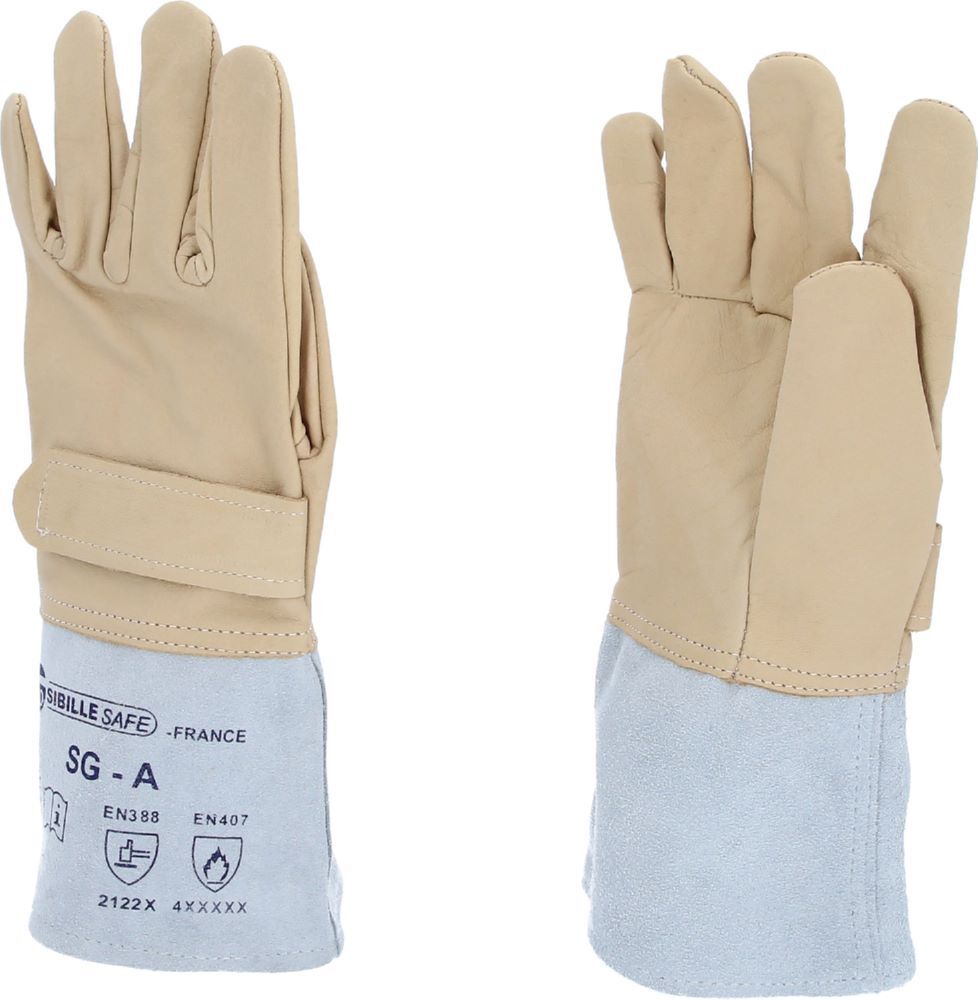Produktbild KS Tools Überzieh Handschuh für Elektriker Schutzhandschuh Größe 7