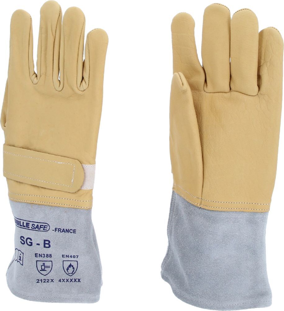 Produktbild Überzieh-Handschuh für Elektriker-Schutzhandschuh, Größe 8+9 bild 2