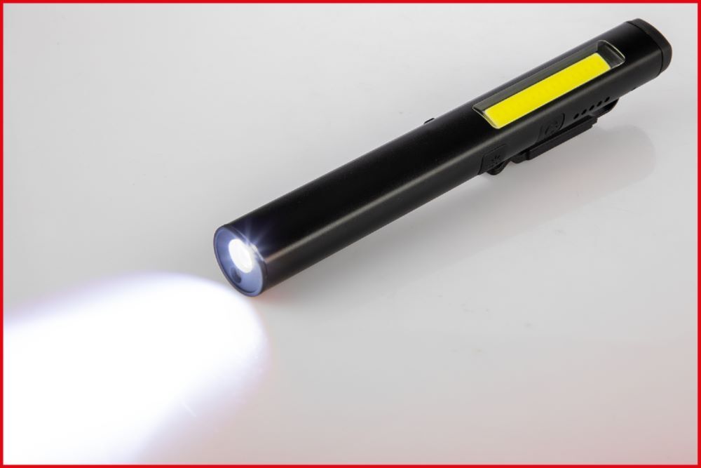 Produktbild UltimateBEAM LED COB Stripe Inspektionslampe 350 Lumen mit UV-Spot LED und Laser bild 10