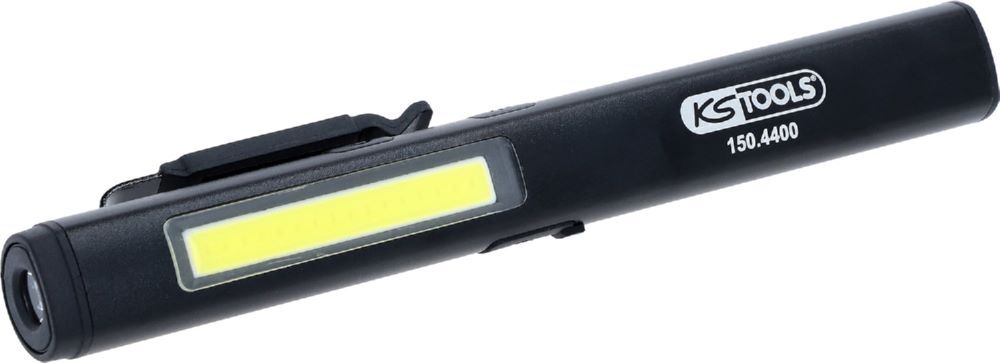 Produktbild KS Tools UltimateBEAM LED COB Stripe Inspektionslampe 350 Lumen mit UV-Spot LED