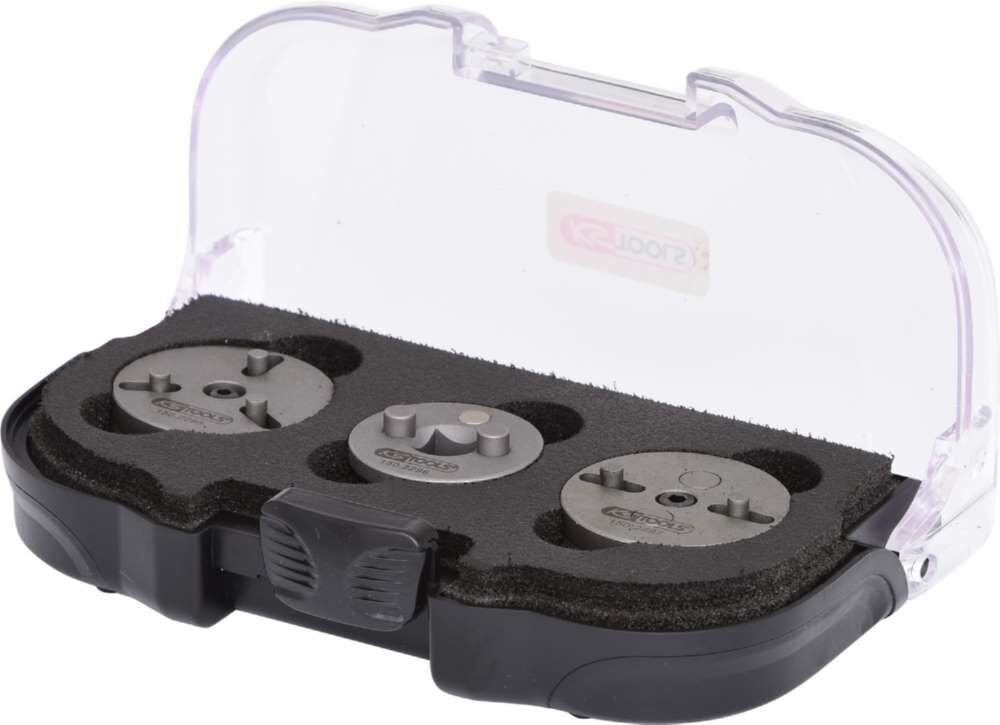 KS Tools Universal Bremskolben Rückstell Werkzeug Adapter Satz 3 Teile Produktbild KS Tools Universal Bremskolben Rückstell Werkzeug Adapter Satz 3 Teile