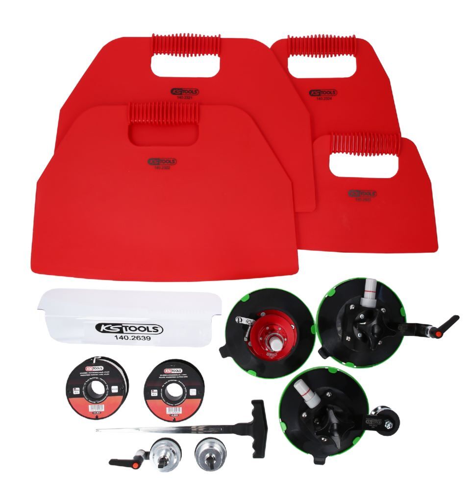 Produktbild KS Tools Universal Scheiben Austrenngerät Saugkraft bis 25 kg 13 teilig