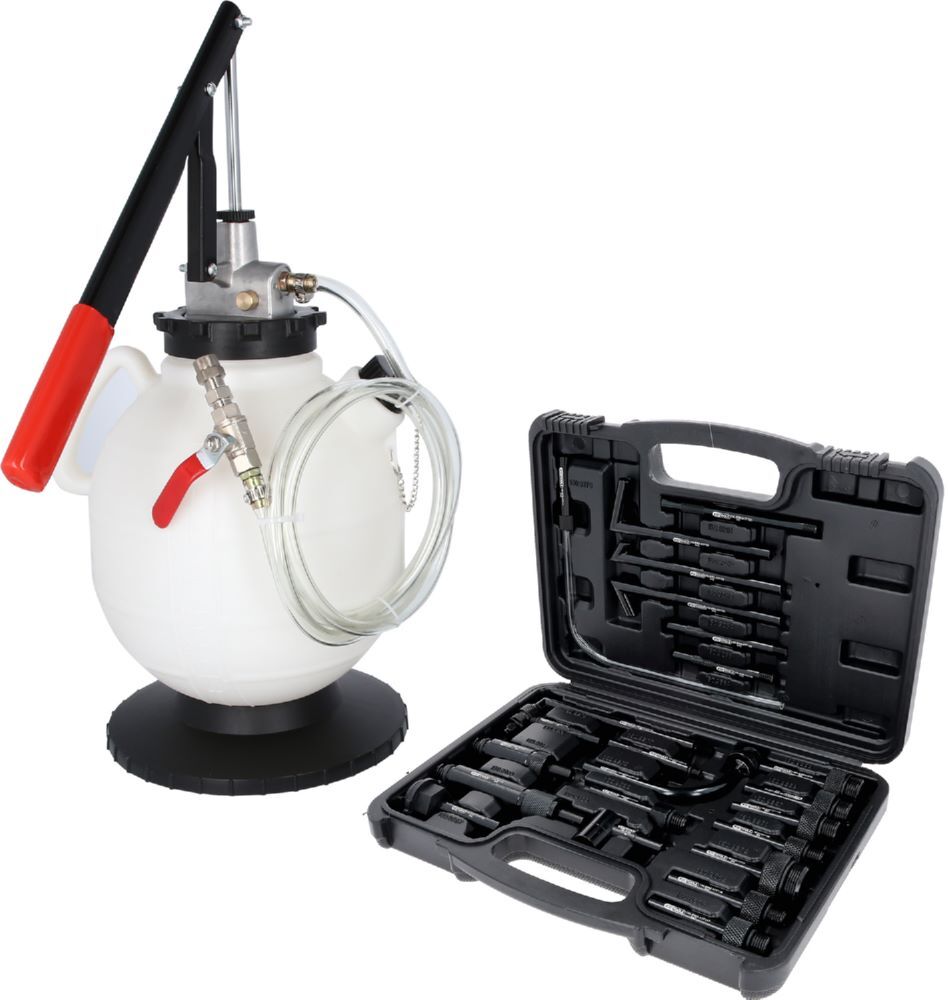 Produktbild KS Tools Universal Getriebeöl Füllsystem mit 23 teilig Adaptersatz