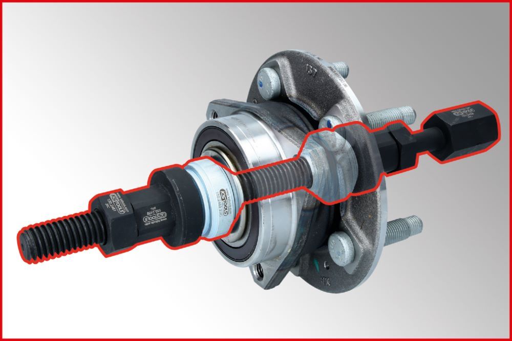 Produktbild Universal-Radlagerwerkzeug-Satz, 9-tlg, Ø 24 - 72 mm bild 5