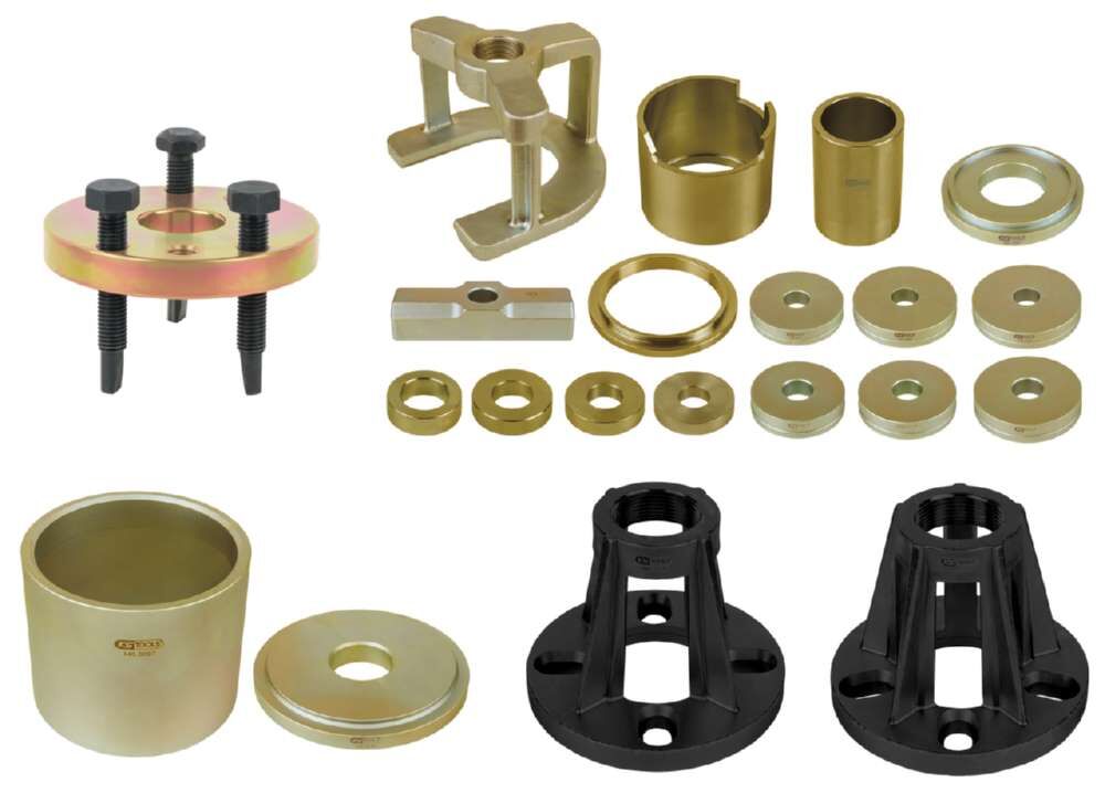 KS Tools Universal Werkzeug Satz zur De und Montage von Achsteilen 24 Teile Produktbild KS Tools Universal Werkzeug Satz zur De und Montage von Achsteilen 24 Teile