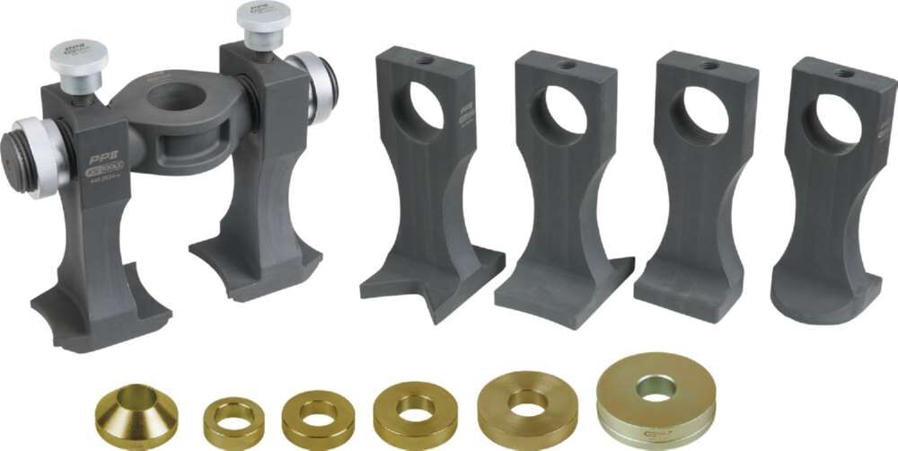 KS Tools Universal Werkzeug zur geschraubten und Kompakt Radlagerdemontage 17 Teile Produktbild KS Tools Universal Werkzeug zur geschraubten und Kompakt Radlagerdemontage 17 Teile