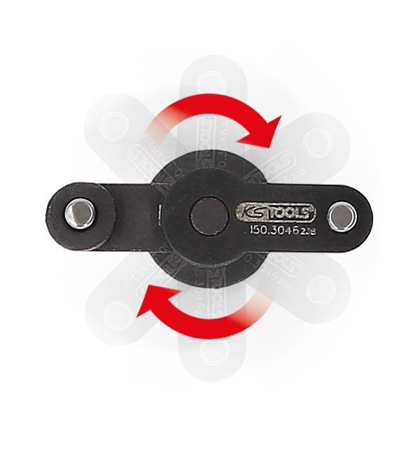 Produktbild 1/4" Universal-Zapfenschlüssel für Zahnriemen-Spannrolle, verstellbar bild 8