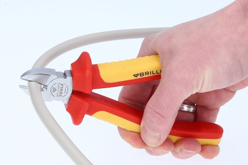 Brilliant Tools Diagonal Seitenschneider VDE 163 mm Produktbild Brilliant Tools Diagonal Seitenschneider VDE 163 mm bild 5