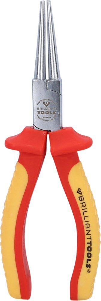 Brilliant Tools Rundzange VDE 172 mm Produktbild Brilliant Tools Rundzange VDE 172 mm