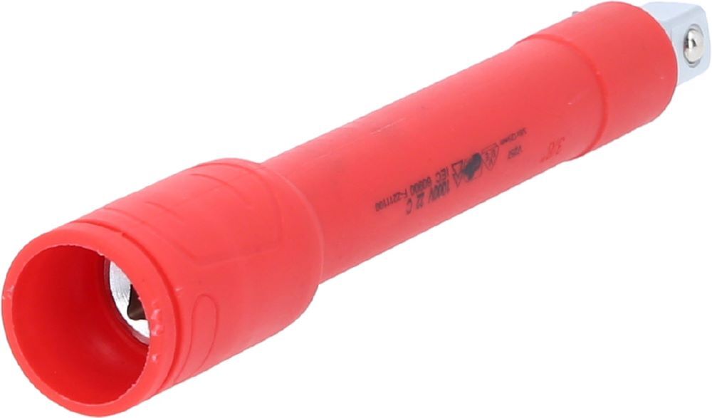 Produktbild 3/8" Verlängerung mit Schutzisolierung und Schraubenarretierung, 125mm bild 3