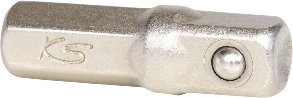 KS Tools Vierkant-Adapter für Bitratschenschlüssel 1/4 Zoll Produktbild KS Tools Vierkant-Adapter für Bitratschenschlüssel 1/4 Zoll