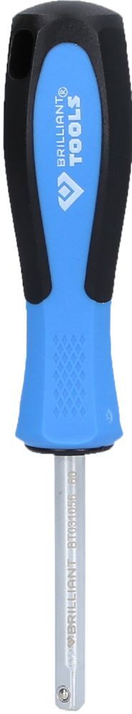 Brilliant Tools Schraubendreher Vierkant 1/4 Zoll 60 mm Produktbild Brilliant Tools Schraubendreher Vierkant 1/4 Zoll 60 mm