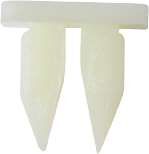 Produktbild KS Tools Vierkantmutter Clip für Mitsubishi 10er Pack Länge 10,5 mm Durchmesser 9 mm