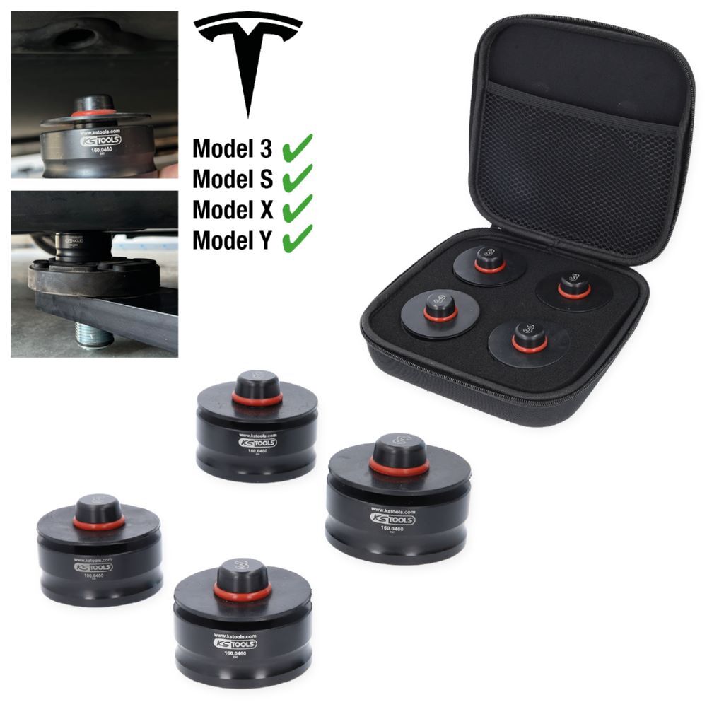 Produktbild Wagenheberaufnahme-Satz für Tesla Model 3, S, X, Y, 4-tlg bild 2