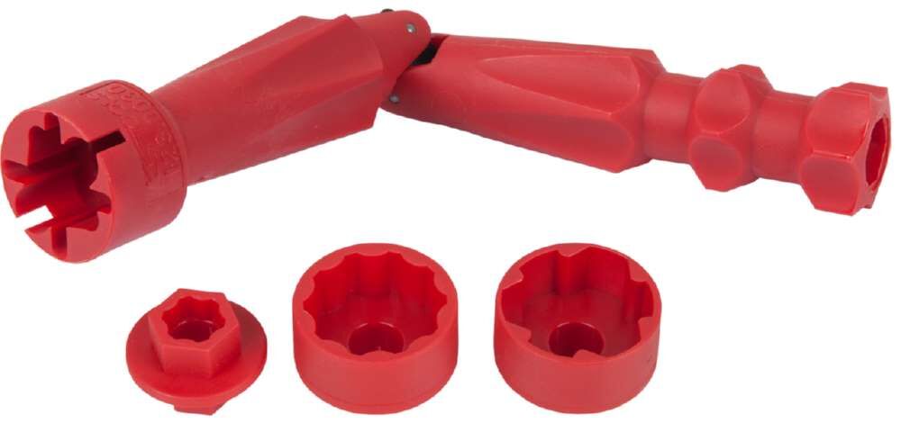 KS Tools WC Sitz Montageschlüssel Satz 4 teilig Produktbild KS Tools WC Sitz Montageschlüssel Satz 4 teilig