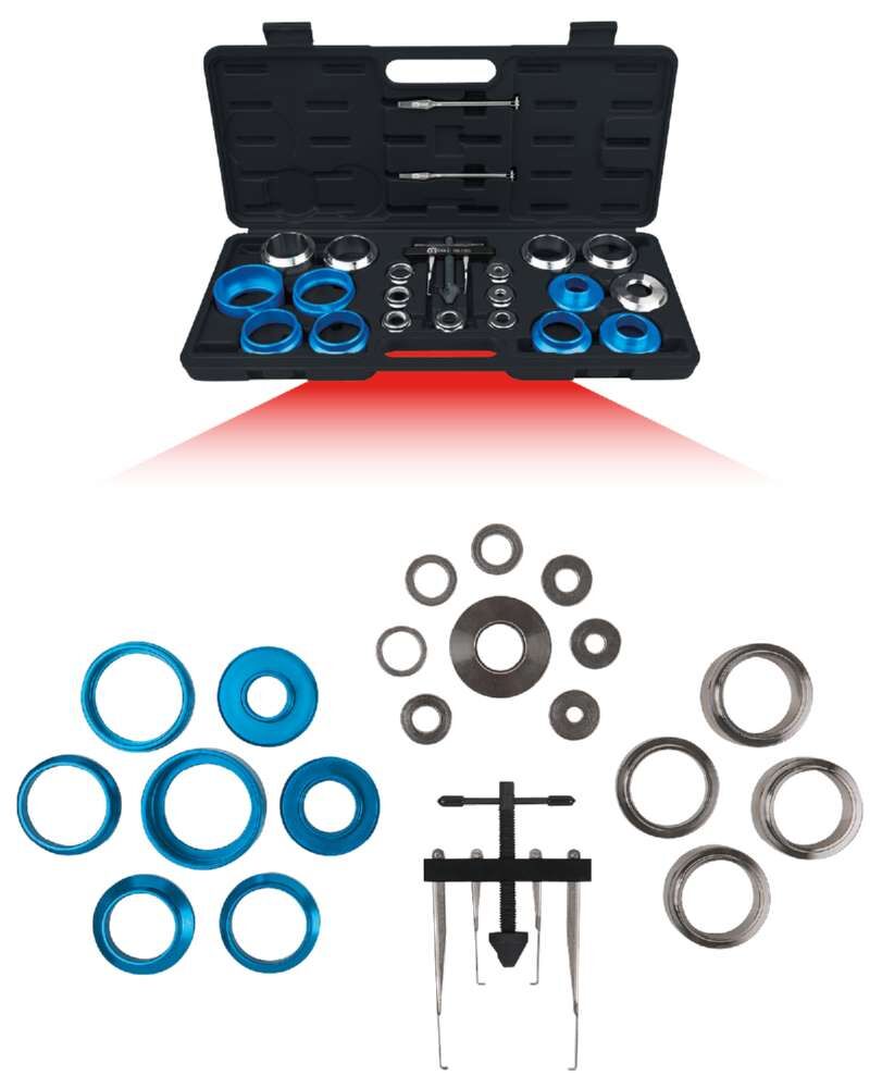 KS Tools Wellendichtring und Simmerring Montagewerkzeug Satz 24 Teile KS Tools Wellendichtring und Simmerring Montagewerkzeug Satz 24 Teile