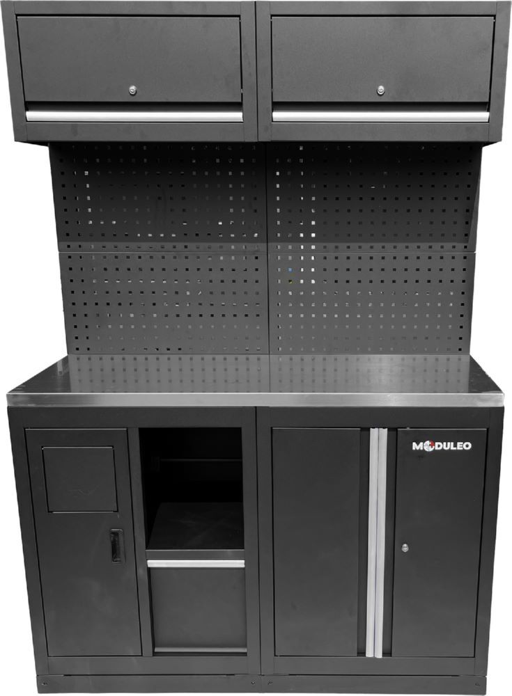 Produktbild KS Tools Werkstatt Schranksystem Erweiterungsmodul Abfallsystem 1360 x 500 x 1890 mm