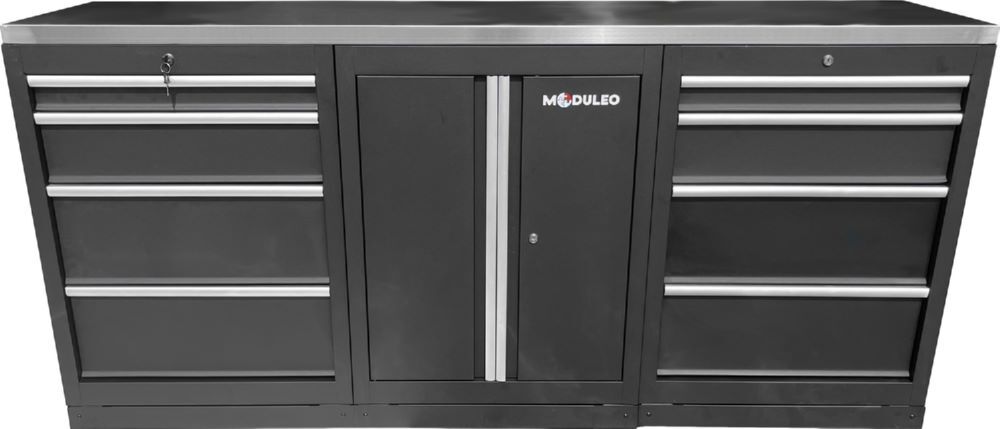 Produktbild KS Tools Werkstatt Schranksystem Erweiterungsmodul 2040 x 500 x 1890 mm
