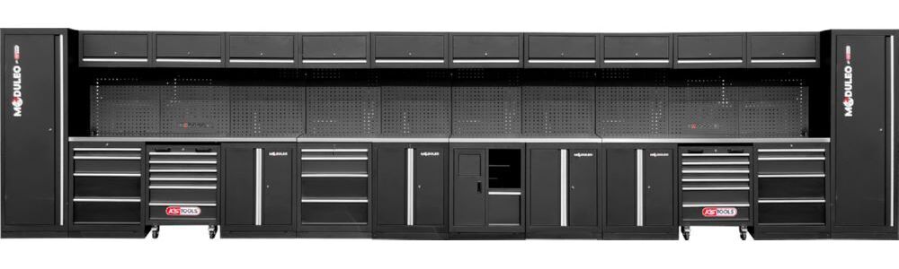 Produktbild Werkstatt-Schranksystem, gerade, 8000 x 500 mm, Variante 1 bild 3