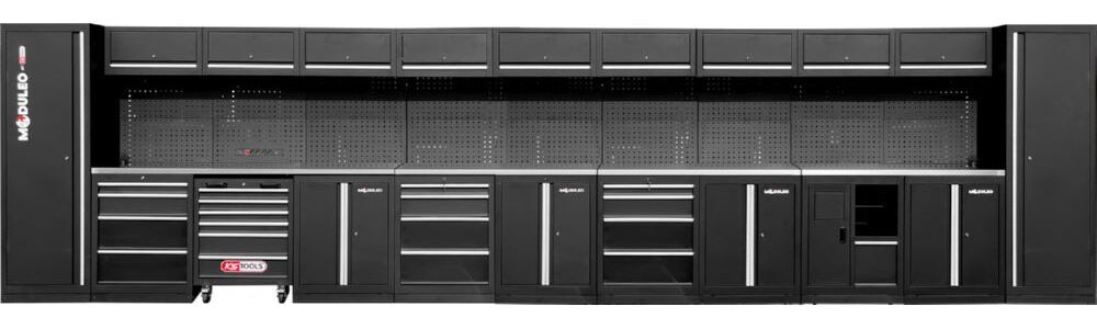 Produktbild Werkstatt-Schranksystem, gerade, 7320 x 500 mm, Variante 1 bild 3