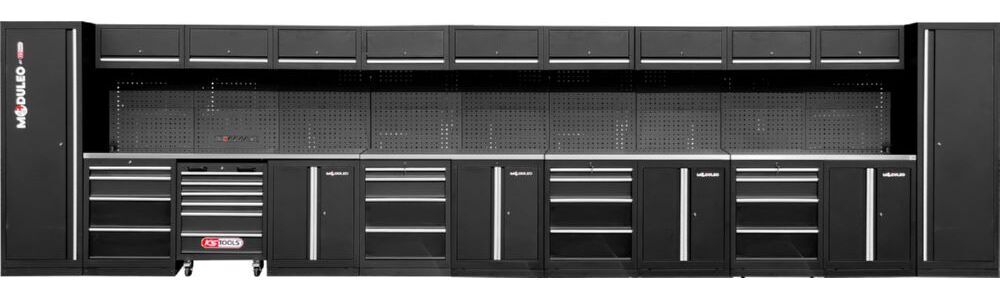 Produktbild Werkstatt-Schranksystem, gerade, 7320 x 500 mm, Variante 2 bild 3