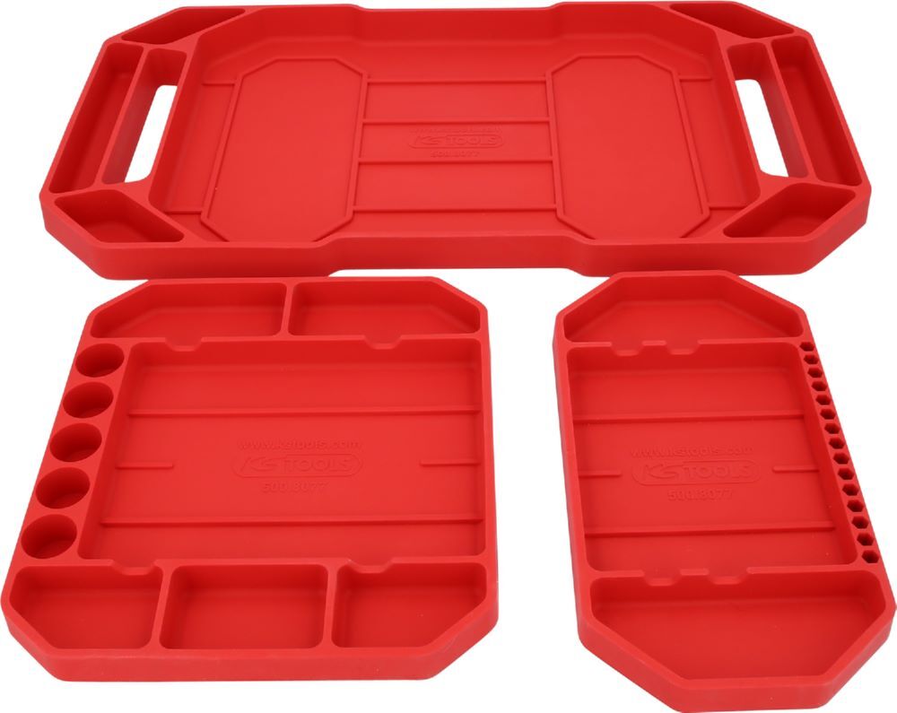 Produktbild Werkzeugablagensatz aus Silikon, 3-tlg bild 5