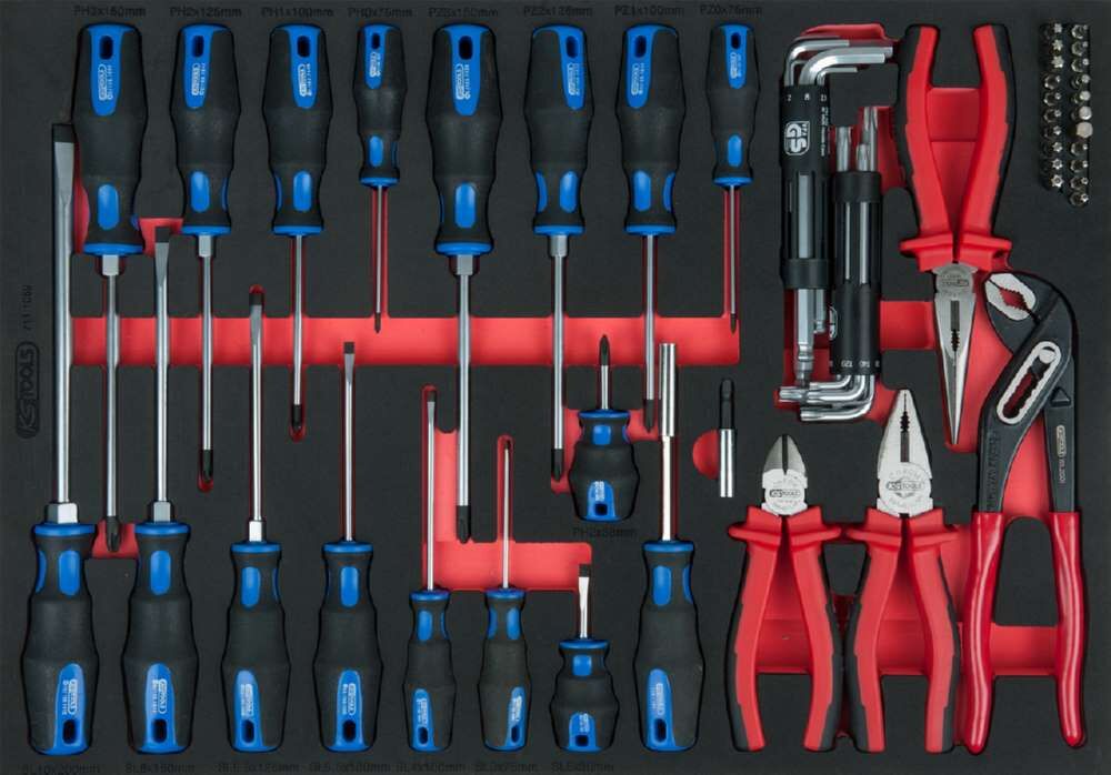 KS Tools Zangen und Schraubendreher Satz 59 teilig Produktbild KS Tools Zangen und Schraubendreher Satz 59 teilig bild 3