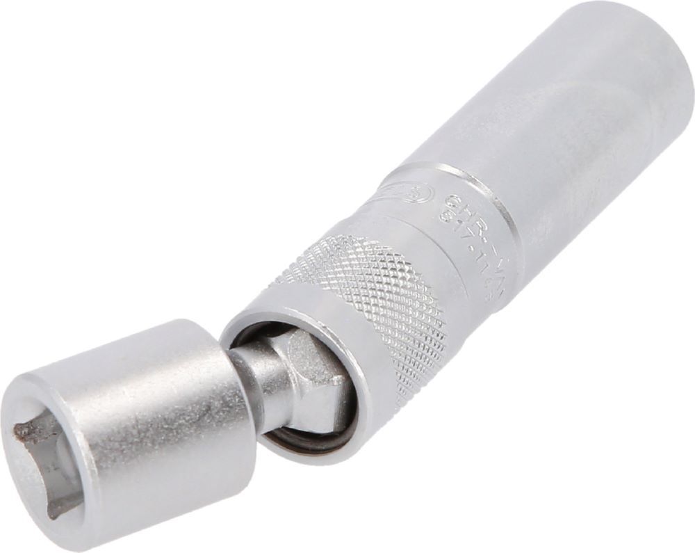 Produktbild KS Tools Zündkerzen-Stecknuss mit Gelenk magnetisch 14 mm 3/8 Zoll
