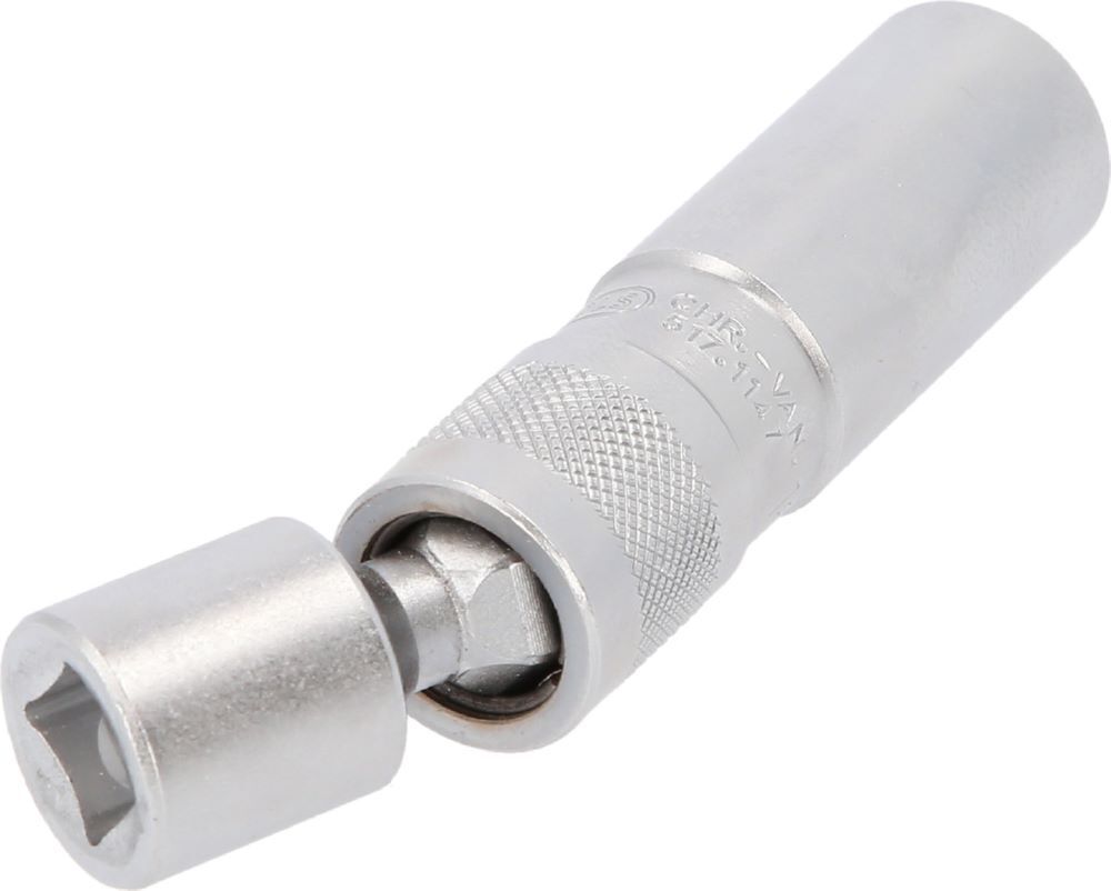 Produktbild KS Tools Zündkerzen-Stecknuss mit Gelenk magnetisch 16 mm 3/8 Zoll