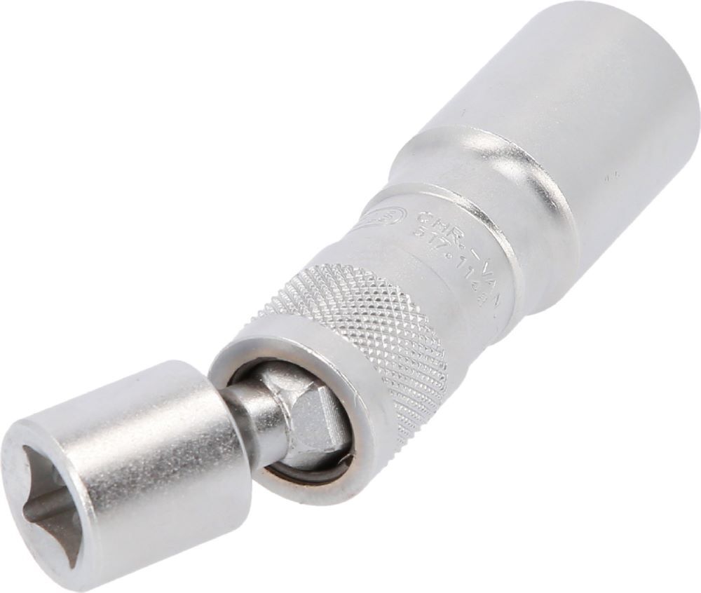 Produktbild KS Tools Zündkerzen-Stecknuss mit Gelenk magnetisch 18 mm 3/8 Zoll
