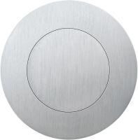 FSB Schiebetür-Einlassmuschel,geschl.0 42 4254,rd.,F69 matt Produktbild FSB Schiebetür-Einlassmuschel,geschl.0 42 4254,rd.,F69 matt