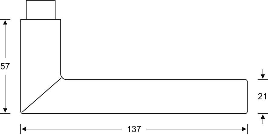 FSB Zimmertür-Drückergarnitur WC Edelst.VK8, 0 12 1076 Produktbild FSB Zimmertür-Drückergarnitur WC Edelst.VK8, 0 12 1076 bild 2