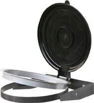 Müllsackhalterung Wand 70-120 l, Deckel grau Produktbild Müllsackhalterung Wand 70-120 l, Deckel grau