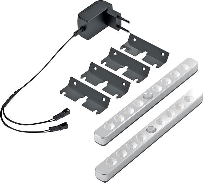 Magic LuckyLine 2er Set ww Alu Optik, LED-Verl.,EVG Produktbild Magic LuckyLine 2er Set ww Alu Optik, LED-Verl.,EVG