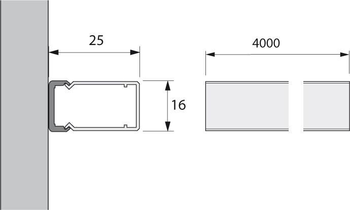 Magic LED ChannelLine A Endkappen Set Produktbild Magic LED ChannelLine A Endkappen Set bild 2