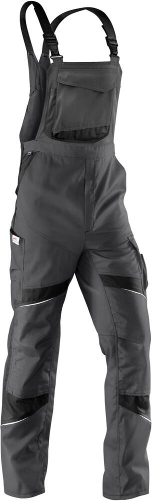 Kübler Latzhose ACTIVIQ high anthrazit schwarz Gr. 50 Produktbild Kübler Latzhose ACTIVIQ high anthrazit schwarz Gr. 50