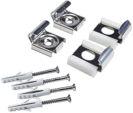 Sanitop Wingenroth Spiegelklammern-Satz chrom Produktbild Sanitop Wingenroth Spiegelklammern-Satz chrom