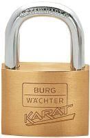 Burgwächter Messing-Hangschloss 217/40mm/6 Schlüssel Burg Produktbild Burgwächter Messing-Hangschloss 217/40mm/6 Schlüssel Burg