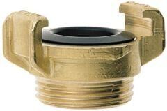 Geka plus-Gewindestück MS, AG G1",SB Produktbild Geka plus-Gewindestück MS, AG G1",SB
