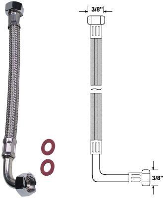 Sanitop Wingenroth Flex.Armaturenschl. 300mm3/8" x 1/2" Produktbild Sanitop Wingenroth Flex.Armaturenschl. 300mm3/8" x 1/2"