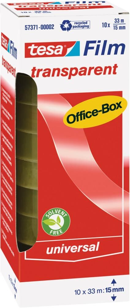 Tesa Film 66m:15mm transpin Multibox 57372 Tesa Film 66m:15mm transpin Multibox 57372