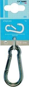 Pösamo Feuerwehr Karabinerhaken A2 60x 6mm a 1 Stk. Produktbild Pösamo Feuerwehr Karabinerhaken A2 60x 6mm a 1 Stk.