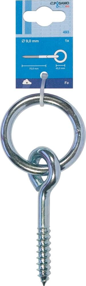 Pösamo Krippenring galZn (SB) 9,0x45mm Holzgew. a 1Stk Produktbild Pösamo Krippenring galZn (SB) 9,0x45mm Holzgew. a 1Stk