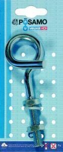 Pösamo Deckenhaken galZn (SB) M10x120mm Gew. a 1Stk Produktbild Pösamo Deckenhaken galZn (SB) M10x120mm Gew. a 1Stk